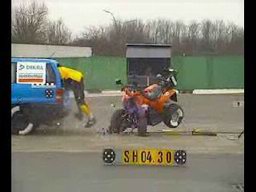 Slow Motion Motorcycle Crashes